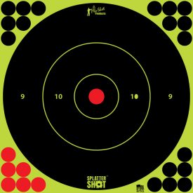 Splatter Shot® 12" Green Bullseye Target - 5 Qty. pack