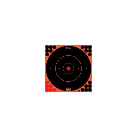 Splatter Shot® 12" Orange Bullseye Target - 12 Qty. pack