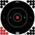 Splatter Shot® 12" White Bullseye Target - 5 Qty. pack