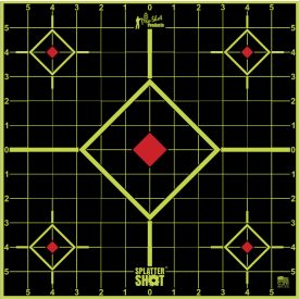   17.75" Square Splatter Shot® Sight-In Target - 5 Qty. Pack