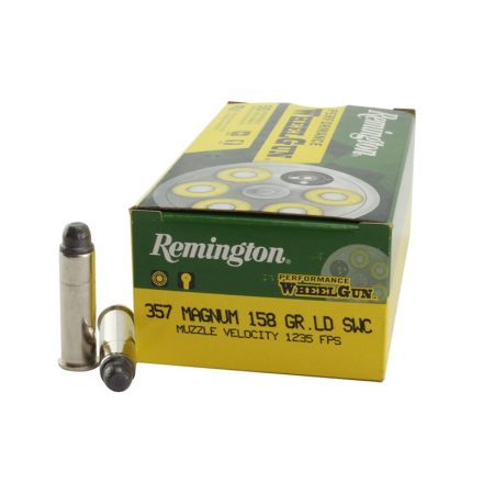 Remington Performance .357 Magnum 158 gr Semi-Wadcutter