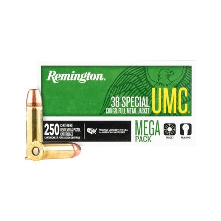 Remington .38 Special 130 gr FMJ lőszer