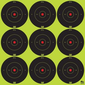 Pro-shot Reaktív lőlap- Zöld hátteres "2 méretben