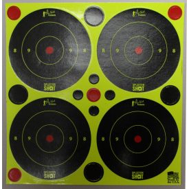 3" Green Splatter Shot® Bullseye with Pasters