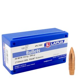 Lapua .30 (.308) FMJ-BT SUBSONIC 13,0g/220gr (100 db)