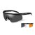 Wiley X 308 SABER ADV. Smoke/Clear/Rust Matte Black Frame Glasses