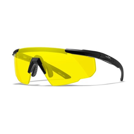 Wiley X 300 SABER ADV. Yellow Matte Black Frame w/Bag Glasses