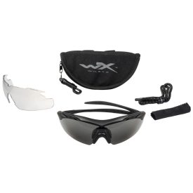 Wiley X 3501 WX VAPOR 2.5 Grey/Clear Matte Black Frame