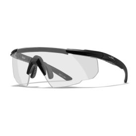 Wiley X 303 SABER ADV Clear Matte Black Frame w/Bag