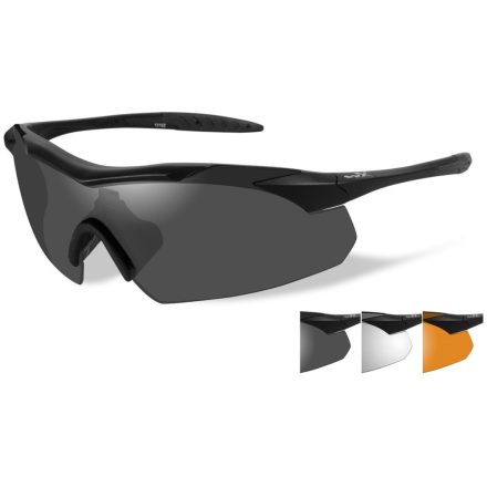 Wiley X 3502 VAPOR 2.5 Grey/Clear/Light Rust Matte Black Frame