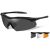 Wiley X 3502 VAPOR 2.5 Grey/Clear/Light Rust Matte Black Frame