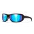 Wiley X CCWAV10 WAVE Captivate Blue Mirror Matte Black Frame