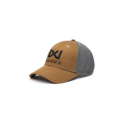 Wiley X Trucker Cap - Tan/Grey, Black WX