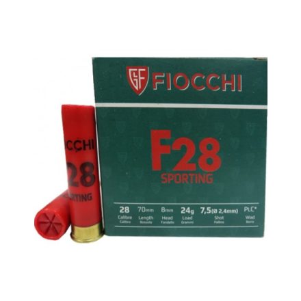 Fiocchi F28 24 g 7,5 12/70 sörétes lőszer