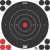 Splatter Shot® 8" White Bullseye Target - 30 Qty. pack