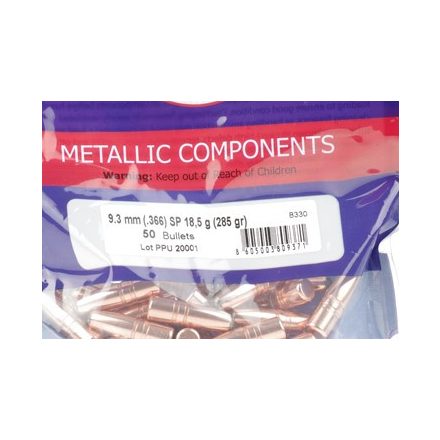 PPC 9,3mm .366 285 grs SP 18,5g 50 darabos kiszerelésben