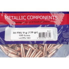 PPC 30 FMJ 9g 139gr 100 darabos kiszerelésben