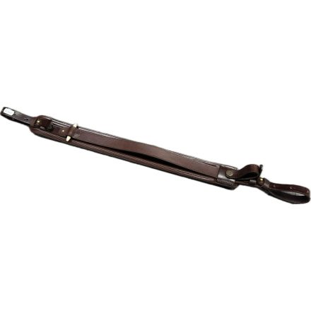 Kézzel varrót bőr állítható puskaszíj! 5 cm pánt!