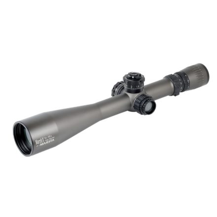 MARCH 8-80x56 SFP, 0.1 MIL Taktikai toronnyal Shuriken kivitelű Szálmegvilágított, Zöld (GR) céltávcső