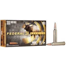 Federal 300 Win. Mag. Nosler Paritin 180gr