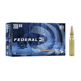 Federal 308 Win. PowerShock 180gr