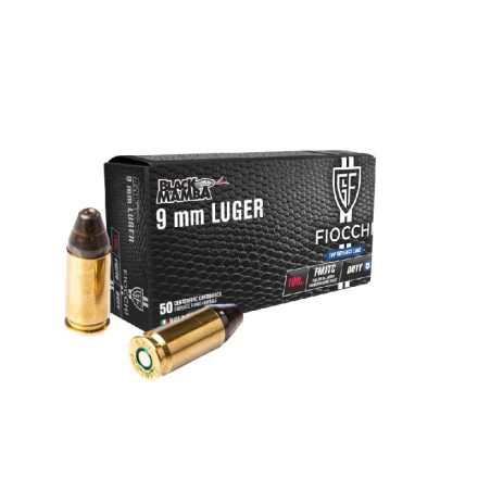 Fiocchi 9mm Luger (9x19) Black Mamba 100gr
