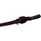 Klasszikus bőr állítható fegyverszíj 110 cm