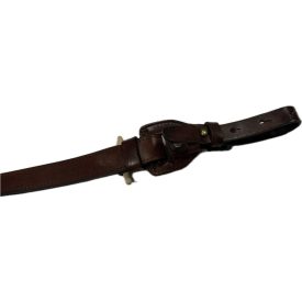 Klasszikus bőr állítható fegyverszíj 110 cm