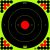 Splatter Shot® 17.25" Green Bullseye Target - 5 Qty. Pack