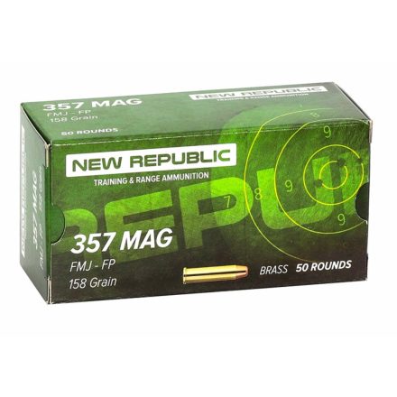 New Republic .357 Magnum FMJ-FP 12,2G