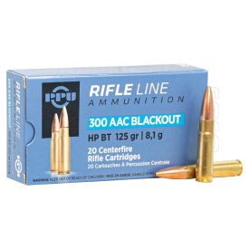 PPU 300. BLK. HP BT 125gr