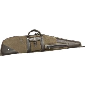 Prémium barna velúr+ bőr fegyvertok , 130 cm hosszú