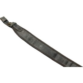 Párnázott vastag bőr puskaszíj 90 cm hosszú