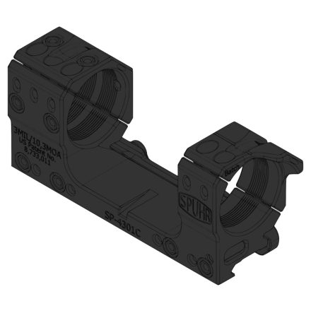 Spuhr monoblokk szerelék Ø34 H30mm/1.18" 3MIL PIC Gen3