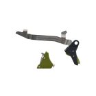 TIMNEY ALPHA TRIGGER FOR GLOCK GEN 3/4 G17/19/34 3 LBS GREEN ELSÜTŐSZERKEZET