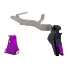 Timney ALPHA TRIGGER FOR GLOCK GEN 3/4 G17/19/34 3 LBS PURPLE ELSÜTŐSZERKEZET