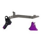 Timney ALPHA TRIGGER FOR GLOCK GEN 3/4 G17/19/34 3 LBS PURPLE ELSÜTŐSZERKEZET